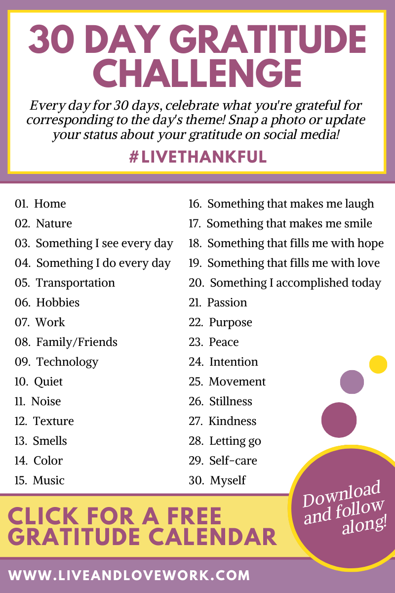 Get Going! Get Gratitude! A 30 Day Gratitude Challenge - Chrysta Bairre