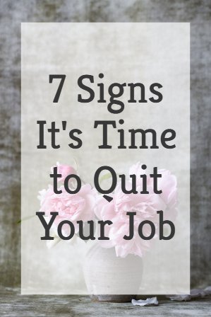 Five Signs That It's Time to Quit Your Job - CB